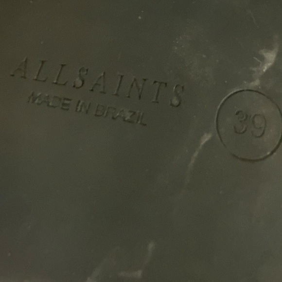 All Saints Bora Creeper Platform Loafers Shoes - Picture 5 of 7